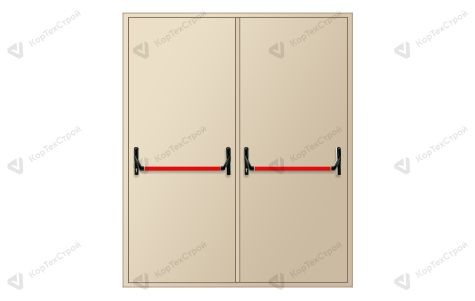 Двупольная искронедающая дверь с антипаникой ei-120